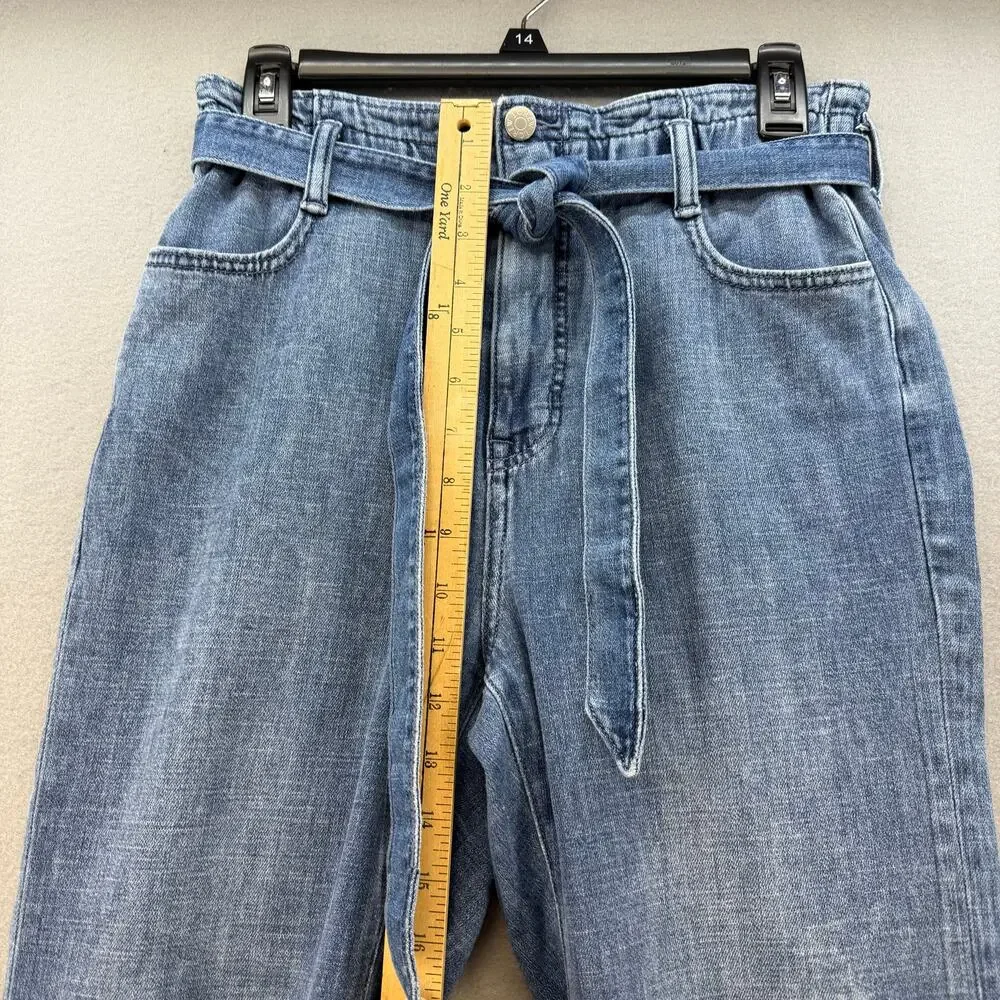 J. Crew Jeans Women's 27 (4) Blue Paper Bag Signature Stretch Preppy Classic - Picture 11 of 13